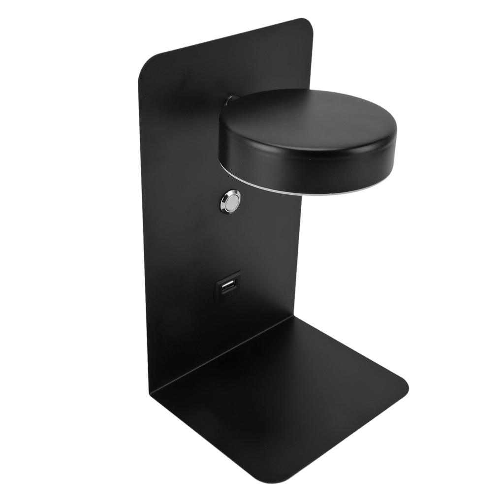 Wall Sconce Dimmable with USB Charging Port 350 degrees Rotation Wall Light for Bedroom Bedside Living Room