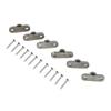 Camping Gear Essential Set of 6 Stainless Steel Wall Eyelets Available