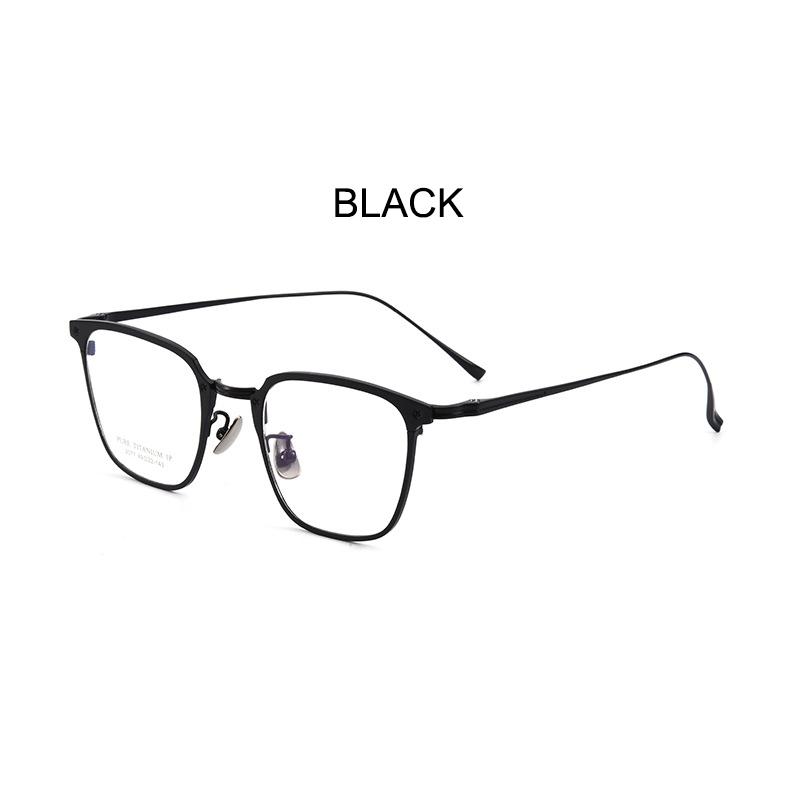 

Business Casual Pure Titanium Men s Glasses Frame Ultra-Light Tide With Spectacle Temperament Male Minimalist Style 2025 New