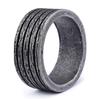Minimalist Textured Unisex Ring Stylish New Finger Ring for Men Women