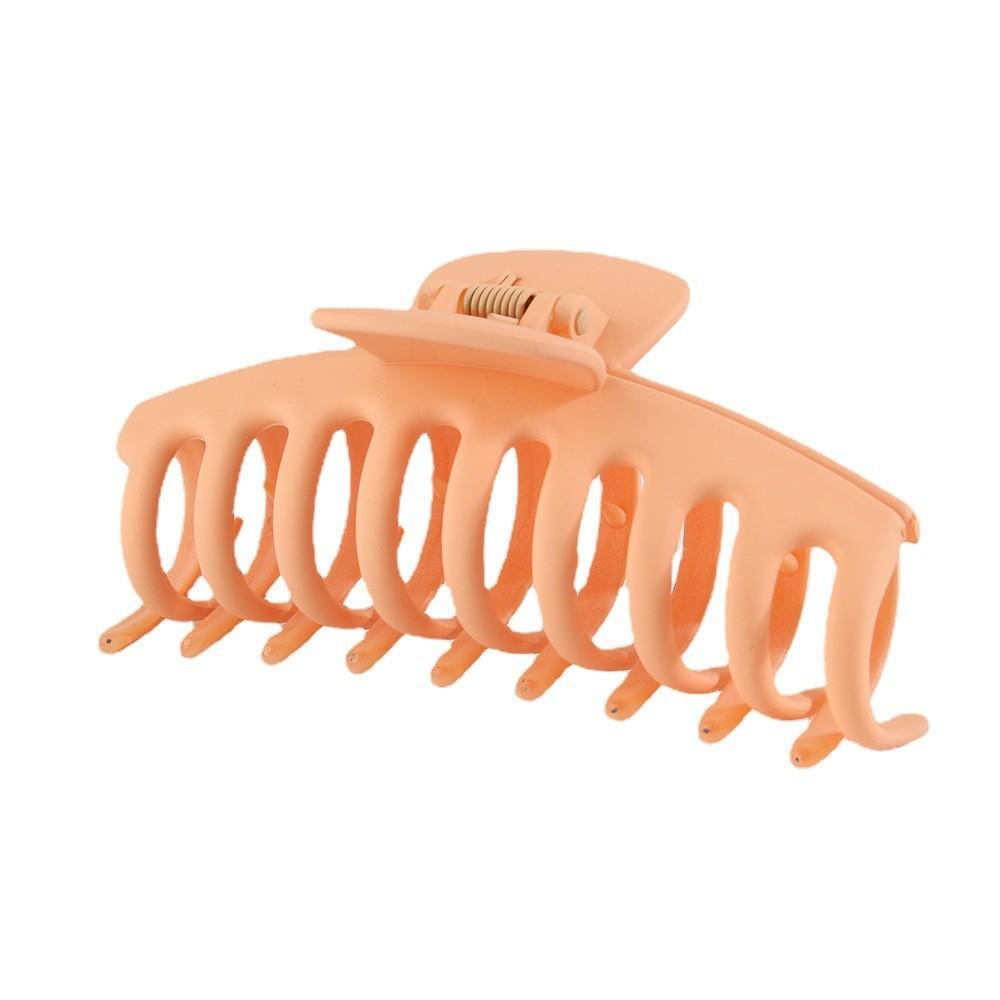 11CM Dragon Bone Hair Claw Clip Matte PS Plastic Hair Claw for Women Girls Non Slip Hair Accessories