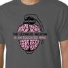 Die ultimative Waffe ist ein gebildeter Geist t-shirt ANONYMOUS GEEK HUMOUR POLITISCH