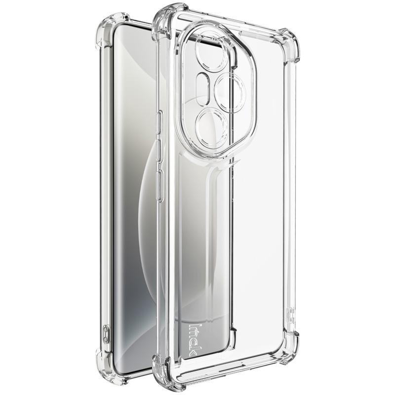 

IMAK UX-4 Series For Honor 300 Pro Case Straight Frame Four Corner Shockproof Clear TPU Cover A