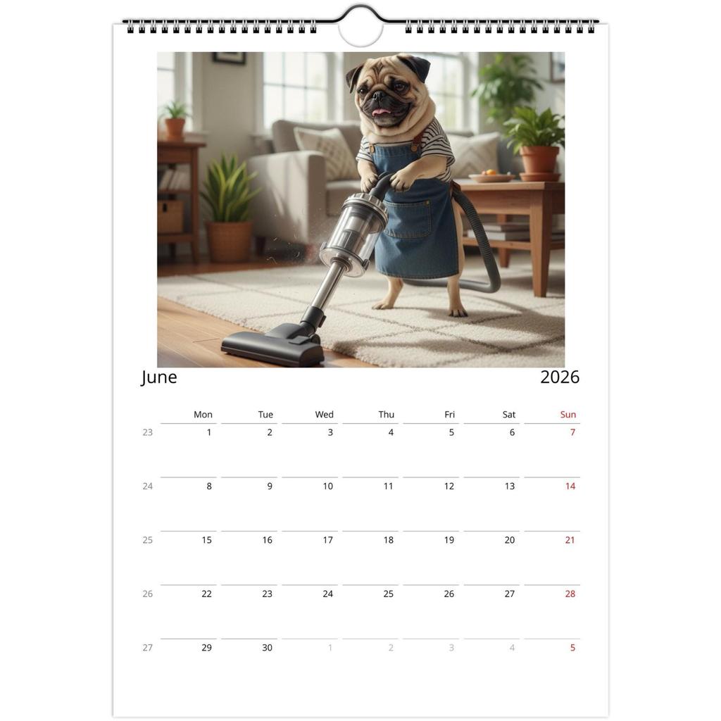 2026 Wall Calendar, Fun Themed Calendar, Fun Chat Gift, Perfect Choice For Home Use.