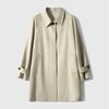 Samei Shirt Collar Tooling Trench Coat, Medium and Long Coat, High-end Spring and Autumn Women's Clothing, New Spring Commuter Long Sleeves