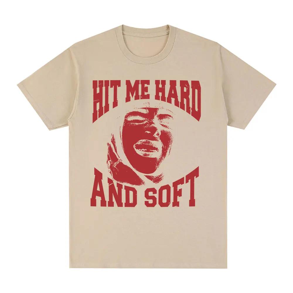 

Hit Me Hard and Soft 2026 Tour Tshirt Unisexs Fashion Hip Hop Tshirt Harajuku Casual Short Sleeve Tshirt Fan Gift 4XL
