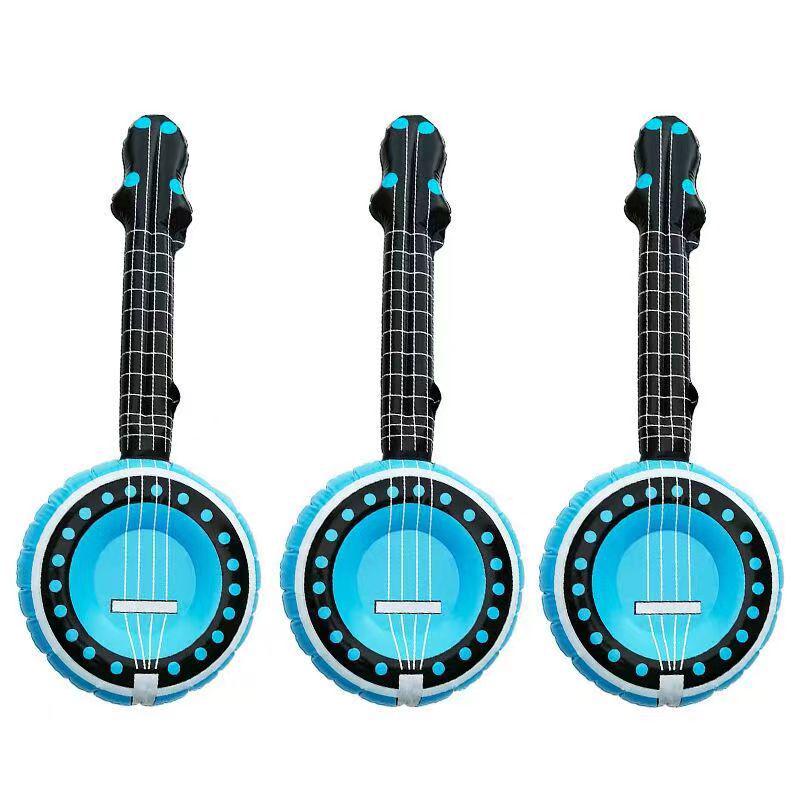 Inflatable Musical Instrument Balloons: Party Guitars & Saxophones