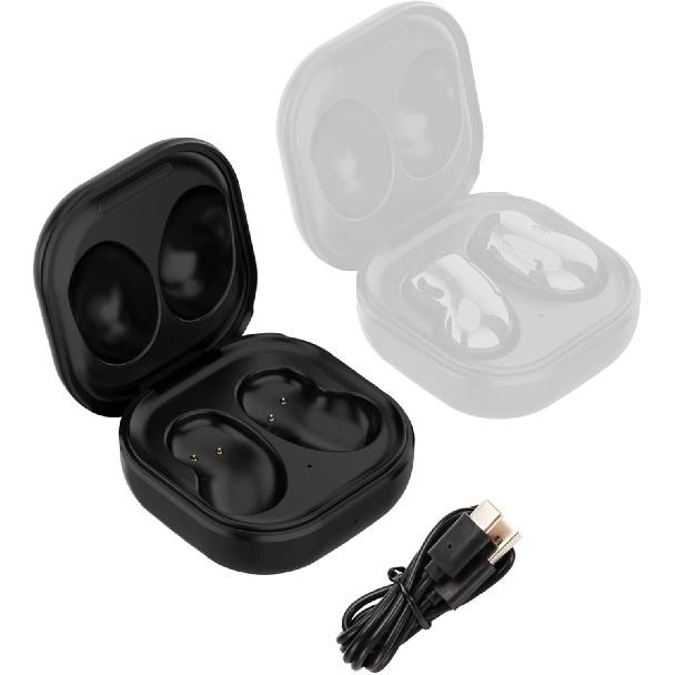 Earbuds Charging Case Replacement USB Earbuds Charger Case Charging Case with Charging Cable for Galaxy Buds Live R180