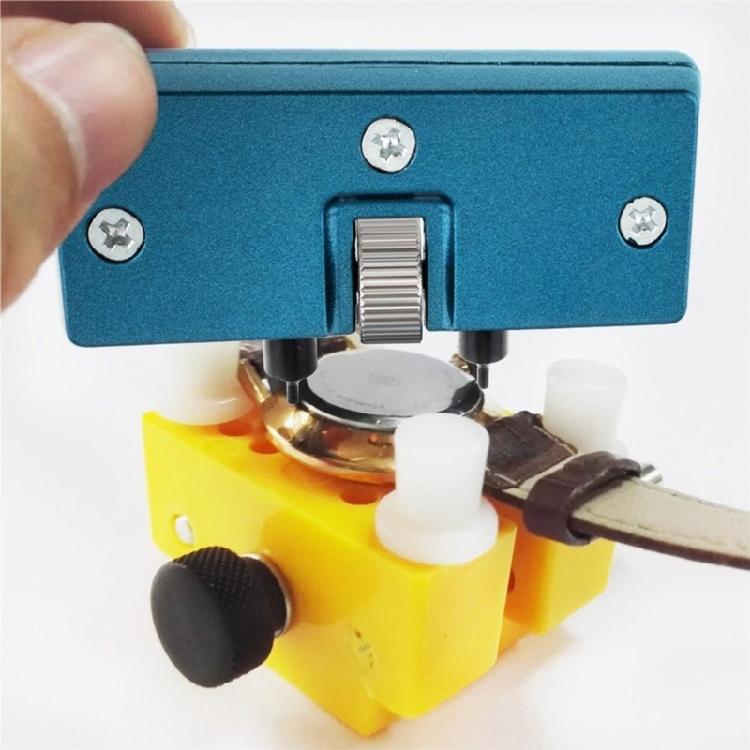 Watch Back Case Opener Holder Tool Set With Adjustable Jaws For Smoothly Battery Replacement And Repairing Work