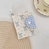 Portable Cloth Coin Purse Flower Multi-functional Women's card bag Bowknot Lipstick Holder Small Items Holder