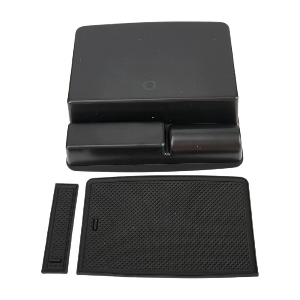 Auto-Aufbewahrungsbox Innen ABS Organizer Abdeckung 17,3 x 16 cm Praktisch