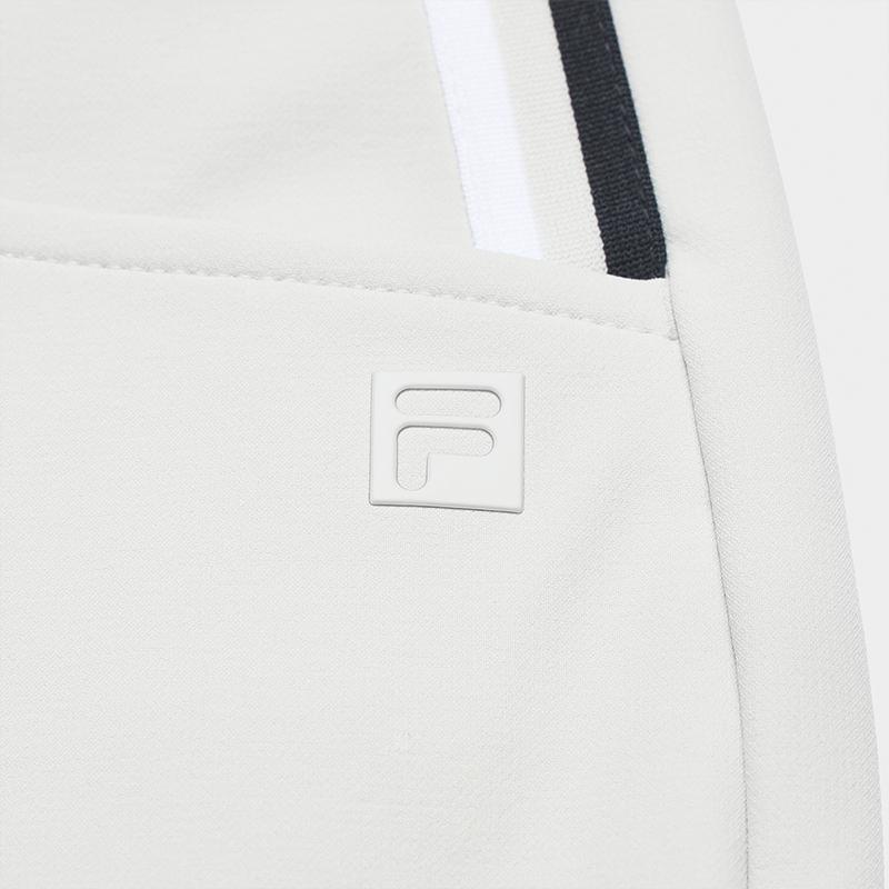 Fila Golf Series Fashion Classic Trendy Versatile Elastic Soft Breathable Straight Leg Knit Sports Pants Women Bottoms A11W545802FGY