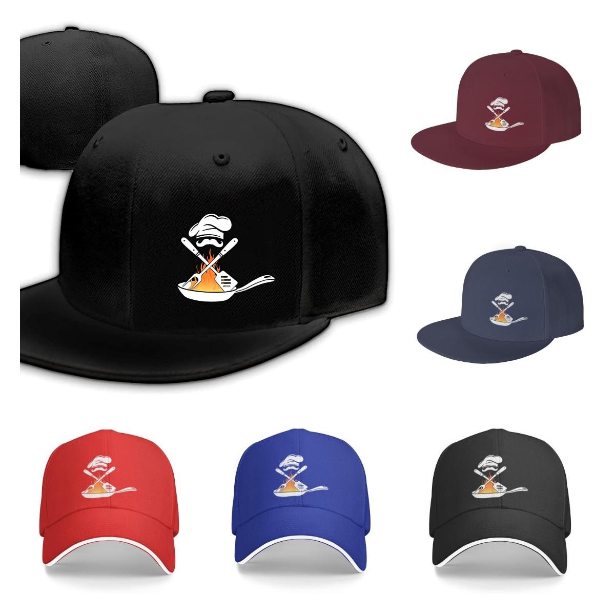 

Шляпы шеф-повара Snapback для унисекс, шляпы с плоскими полями для женщин, встроенная шляпа, шляпы с черепом, крутая бейсболка для взрослых, черные кепки Rock Roll