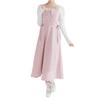 Yume Tembo Jumper Skirt Trench-Style Jumper Skirt Dress In Pink