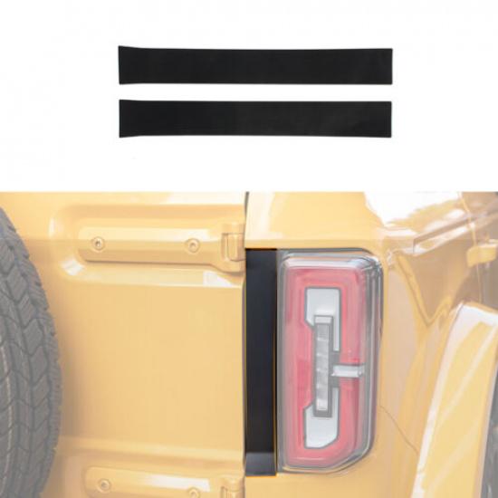 Exterior Rear Tail Light Lamp Sticker Vinyl Decal Trim Two Sides for Ford Bronco