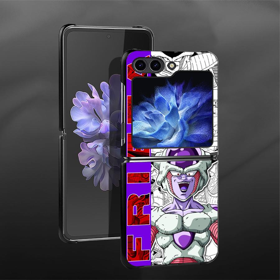 

Case for Samsung Galaxy Flip4 Flip3 Flip7 FE Flip6 Flip5 Z Flip 7 6 5 4 3 Back Phone Cover Funda Anime Dragon Balls Galaxy Z Flip7 FE