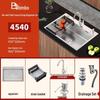 TLXT Thickened 304 Stainless Steel Handcrafted Single Sink Set