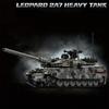 1007pcs Military Series Building Blocks Model War Leopard 2A7 Heavy Tank Bricks Sets WW2 Creative Toys Adult Gifts Room Decor