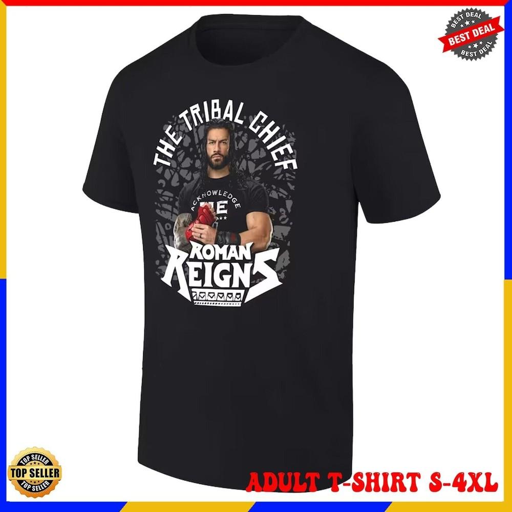 

HOT Roman Reigns Ripple Junction The Tribal Chief T-Shirt Full Size Unisex T-Shirt M