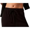 Calvin Klein Loose Fit High Waist Solid Color Casual Pants Women bottoms Black 44B606G-001