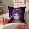 MMiSide MMita Cushion Cover Pillowcase Short Plush Invisible Zipper Room Sofa Cushion Cover