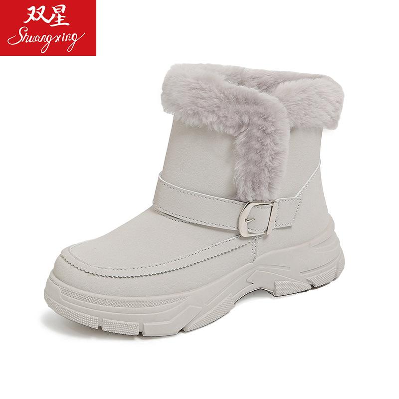 

ZGSX-28072 [Price control above 69] Thick-soled Northeast cotton shoes are piled and thickened in winter to keep warm 2025 New 35