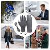 Motorcycle  Heating Gloves 3-level USB Heated Gloves Camping Hand Warmers For Daily Commuting Fishing Hiking Walking Skiing