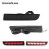 LED Bumper Reflector Lights For Mitsubishi Lancer Evo Evolution ASX Outlander Sport RVR Dynamic Turn Signal Rear Tail Brake Lamp