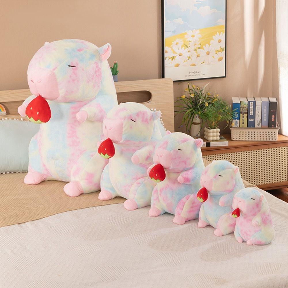 

Gradient Color Capybara Plush Toy Stretching Capybara Plush Doll Christmas