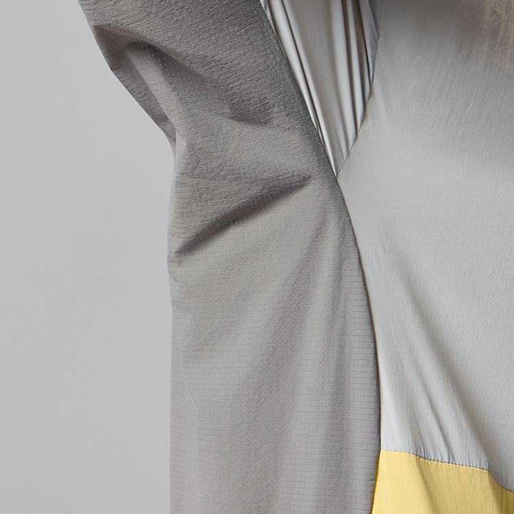 SAUCONY Running Training Series Woven Hooded Comfortable Long Sleeve Jacket Unisex Jacket High-Gray SA2259WJ02T-GR065