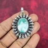 Hemimorphite Pendant, 925 Solid Sterling Silver Gemstone Jewelry, Handmade Pendant, For Thanksgiving