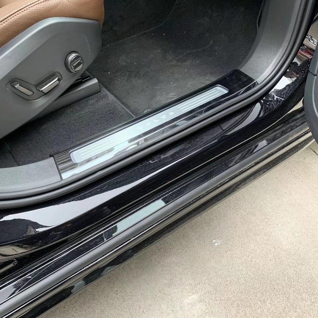 Volvo XC90 (2016-2020) Door Sill Strips, Rear Bumper Protector, Speaker Frames, Interior & Exterior Trim Set