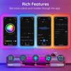 24V RGB LED Strip Light Bluetooth Music Sync Waterproof Flexible Neon Rope Lights with APP Remote Control for Gaming Room Decor