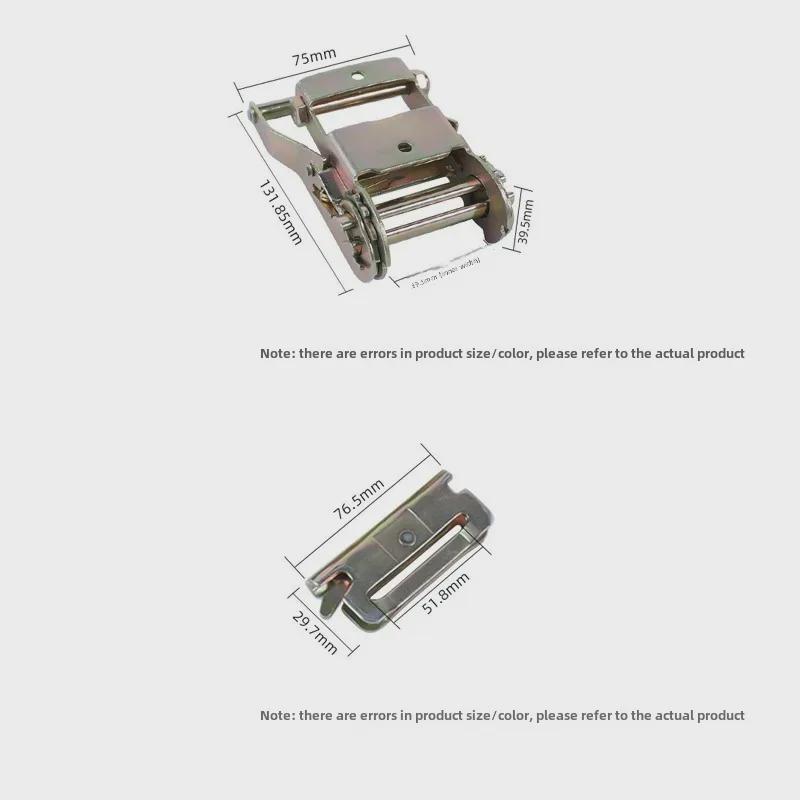 E-förmige Schnalle Ladungssicherungsgurt Zubehör für LKWs
