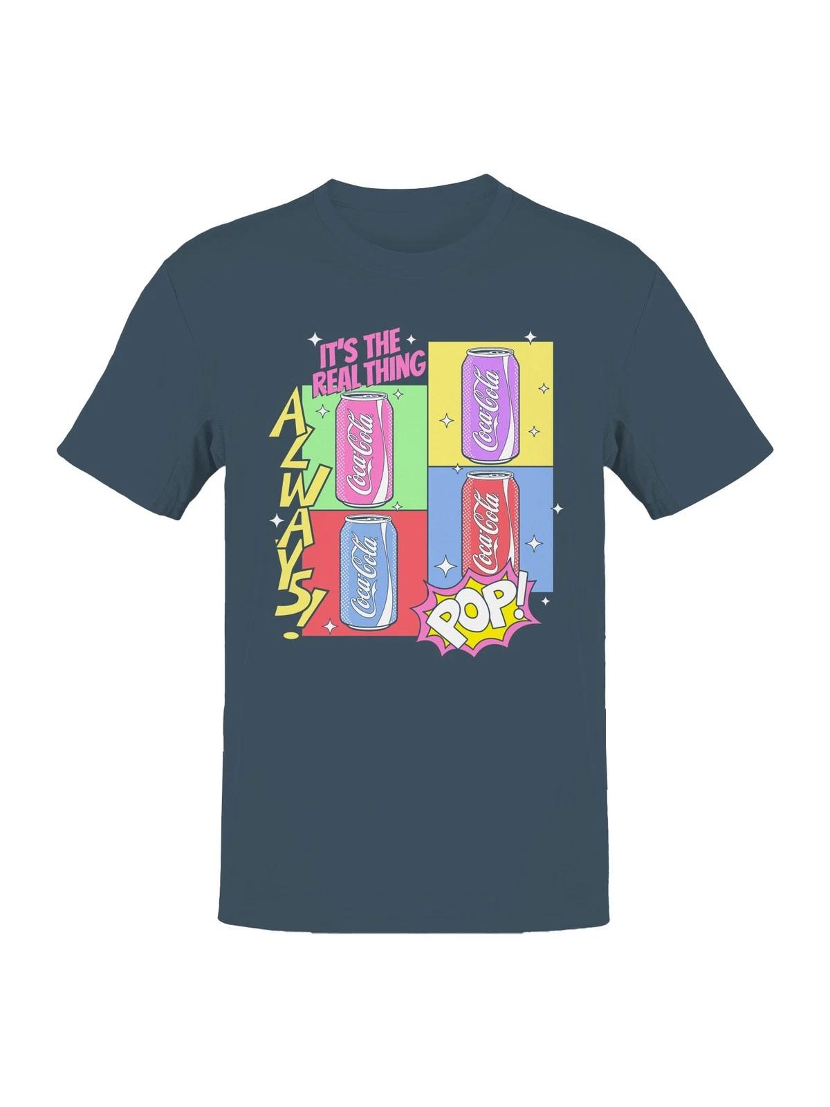 Coca Cola Retro Coca-Cola Pop Art Design Men s T-shirt XXXXL