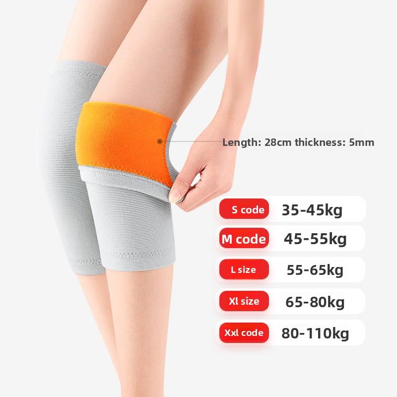 

Winter Gold-Fleece-Lined Knee Warmers-Warm&Cold-Resistant | For Adults Seniors & Arthritic Knees (Air-Conditioned Rooms Running) (as the picture-45686-)-