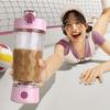 22oz/650ml Electric Automatic Protein Shake Mixer Portable Shaker Cups Water Drink Mixer Bottles Portable Bottles for Gym Sport