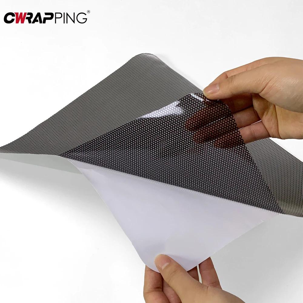 Car Window Sunshade Electrostatic Dotted Self-adhesive Summer UV Blocker Keeps Cool Reduces Glare Summe for Car Accessories