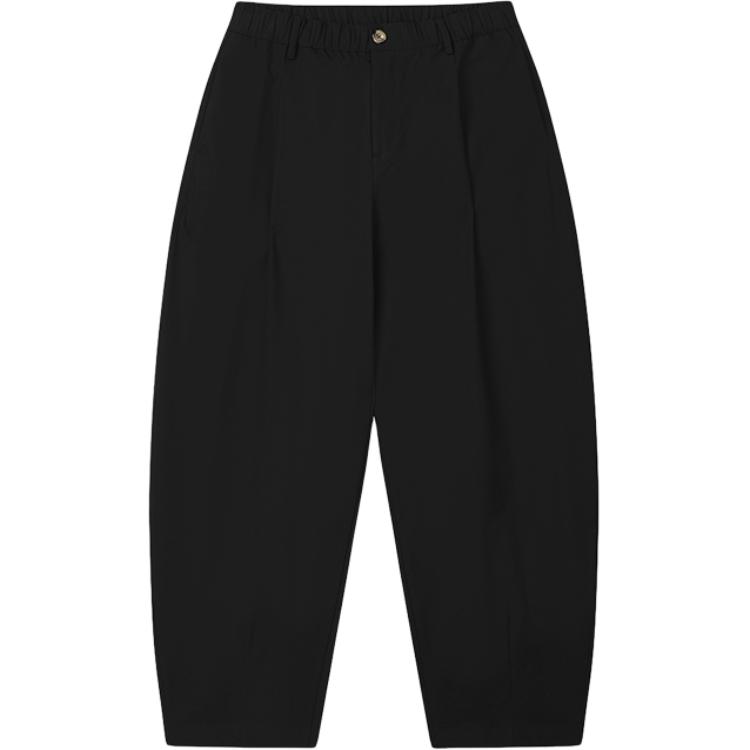 

New FILA ORIGINALE Knitted Sweatpants Men s Jet Black F51M529801F-BK 180/88A/XL