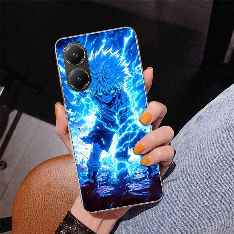 Huner X-Hunters Killua Phone Case For Xiaomi Poco X7 X6 X5 Pro F7 Ultra Redmi 15C 15 13C 13 12C 12 10 10A 10C 9 9A 9C 9T Cover P