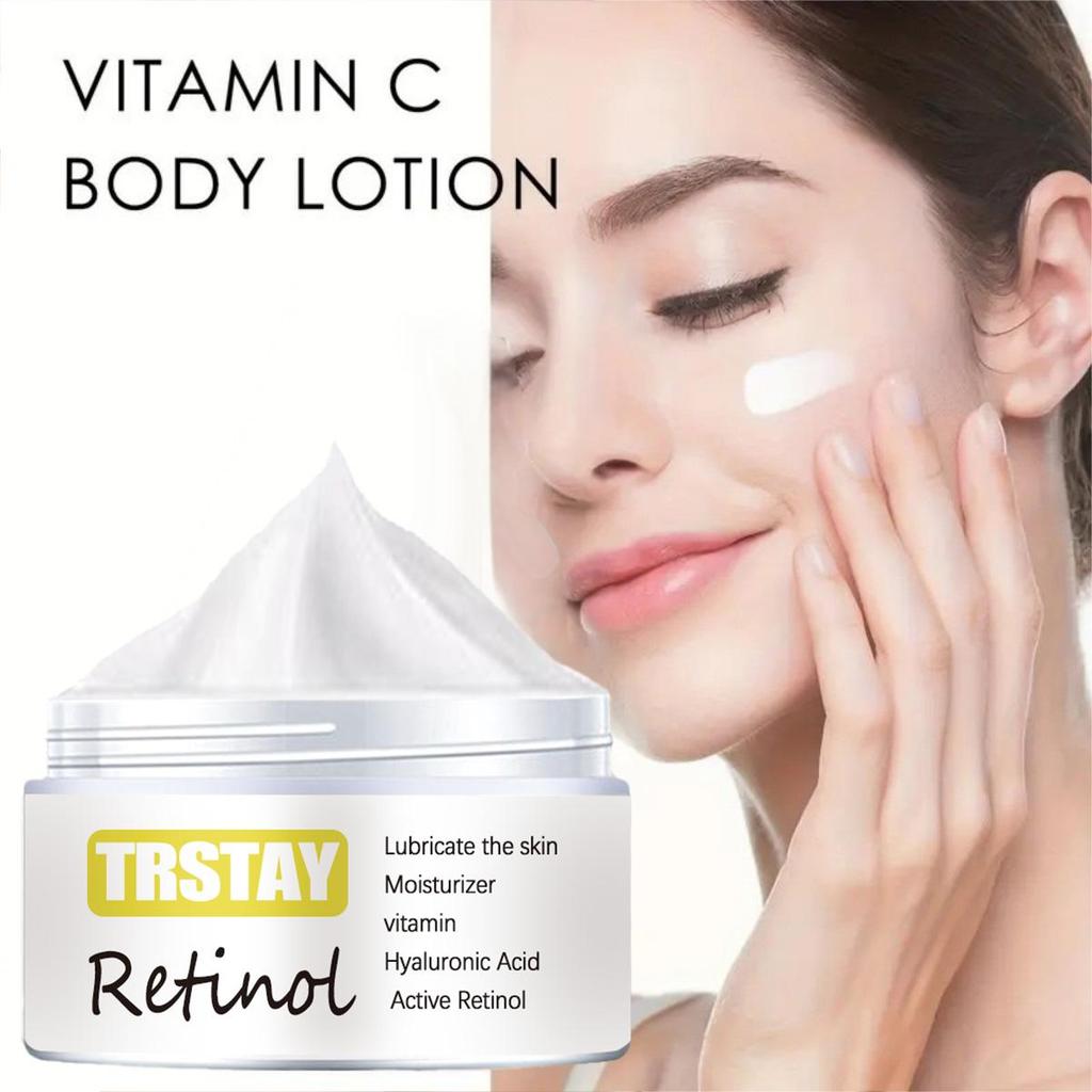 Moisturizing Cream Retinol Lubricant Moisturizing Agent Collagen Hyaluronic Acid 2.5% Active Retinol Whitening and Brightening Skin Anti Aging
