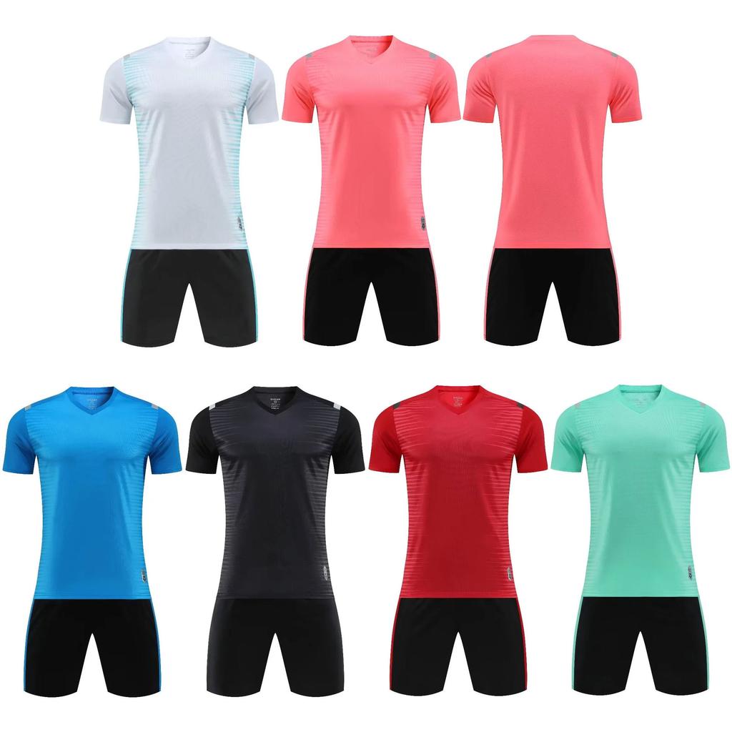 A large number of spot children's football jerseys men's, game jerseys summer training bilateral pockets short-sleeved children's football jerseys