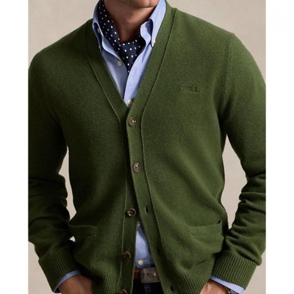 Polo Ralph Lauren Men S Logo Wool V Neck Cardigan mnpoSwe16822061310