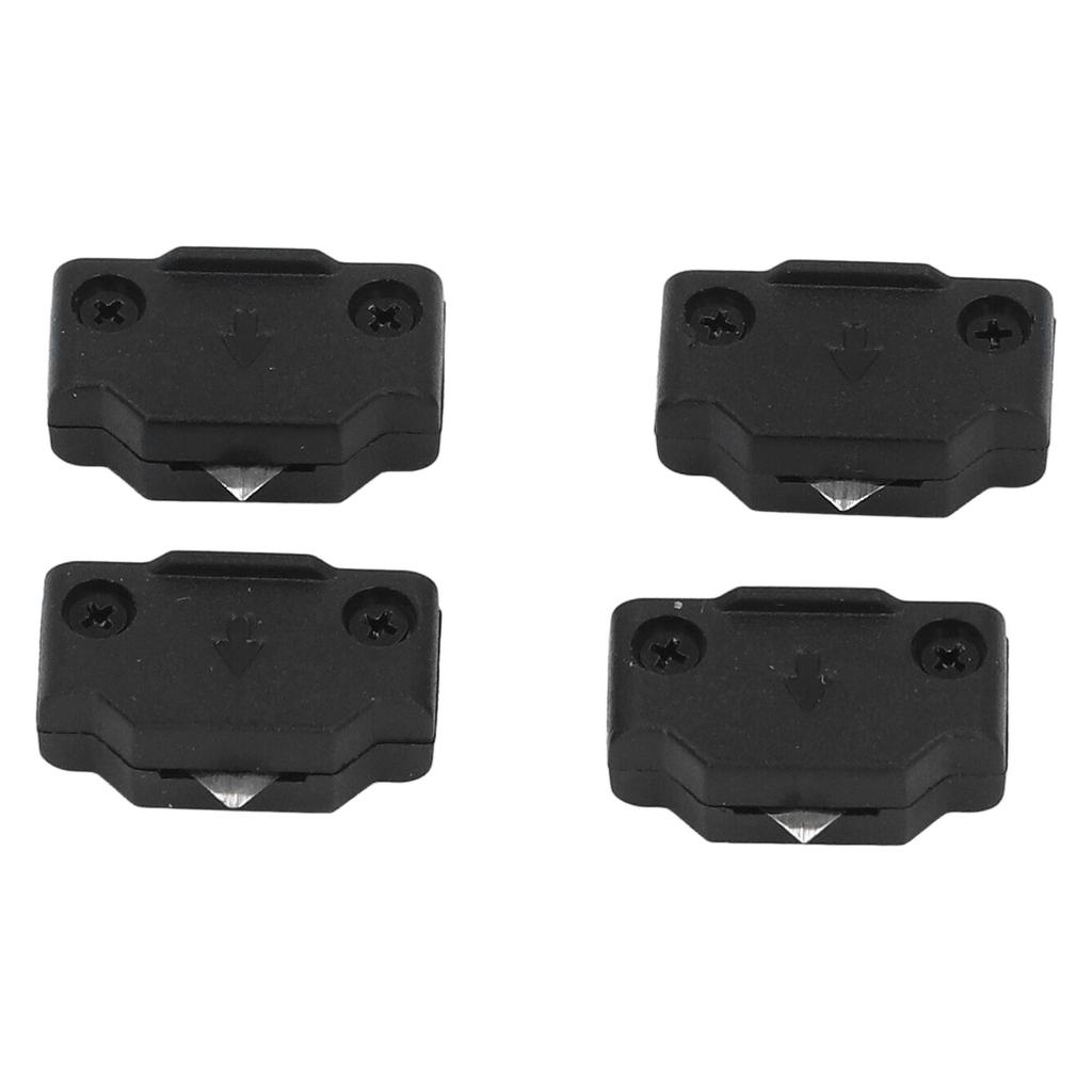 4pcs Slide Film Cutter Blades Kit Clear Cuts Replacement for 35mm 120mm Slide Film Trimmer