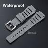TPU Rubber Watch Straps 17mm*21mm for Richard Mille Watch Bracelet Belt  for Men Waterproof Breathable Sport Replace Watchbands