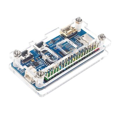 Portable RP2040 PiZero Chip Based Development Kit with Transparent Acrylic Case Unlock Programming Potential