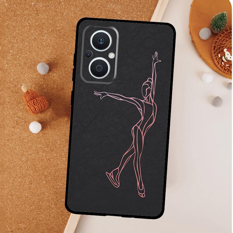 Ice Skating Phone Case For OPPO Reno 12 F 13 F 11 8T 7 8 10 Pro OPPO Find X8 X6 Pro X3 X5 Lite Cover