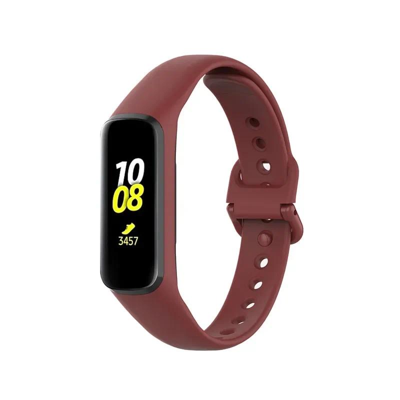 Silicone Sport Strap For Samsung Galaxy Fit2 Band Replacement Bracelet Watchband Correa For Samsung Galaxy Fit 2 SM-R220