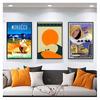 Canvas Paintings Vintage Wall Kraft Posters Coated Stickers Home Decorative Gift Visit Africa Morocco Desert Travel