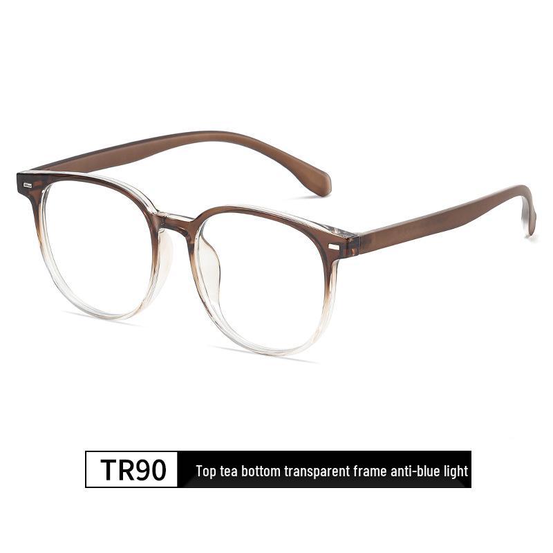 1256 Ultraleichter TR90 Optischer Brillenrahmen für Damen und Herren - High-End, Großrahmen, Kompatibel mit Korrektionsgläsern